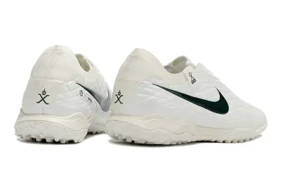 Nike Tiempo Legend 10 Pro TF - White/Midnight Green/Soft Cream