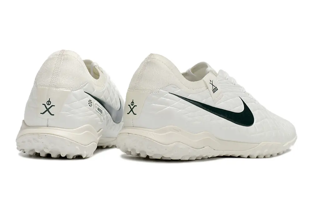 Nike Tiempo Legend 10 Pro TF - White/Midnight Green/Soft Cream