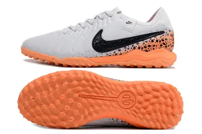 Nike Tiempo Legend 10 Pro TF - Gray/Bright Orange/Black