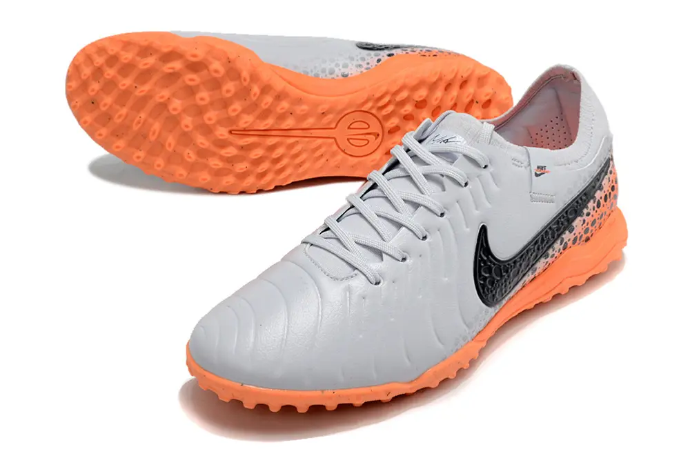 Nike Tiempo Legend 10 Pro TF - Gray/Bright Orange/Black