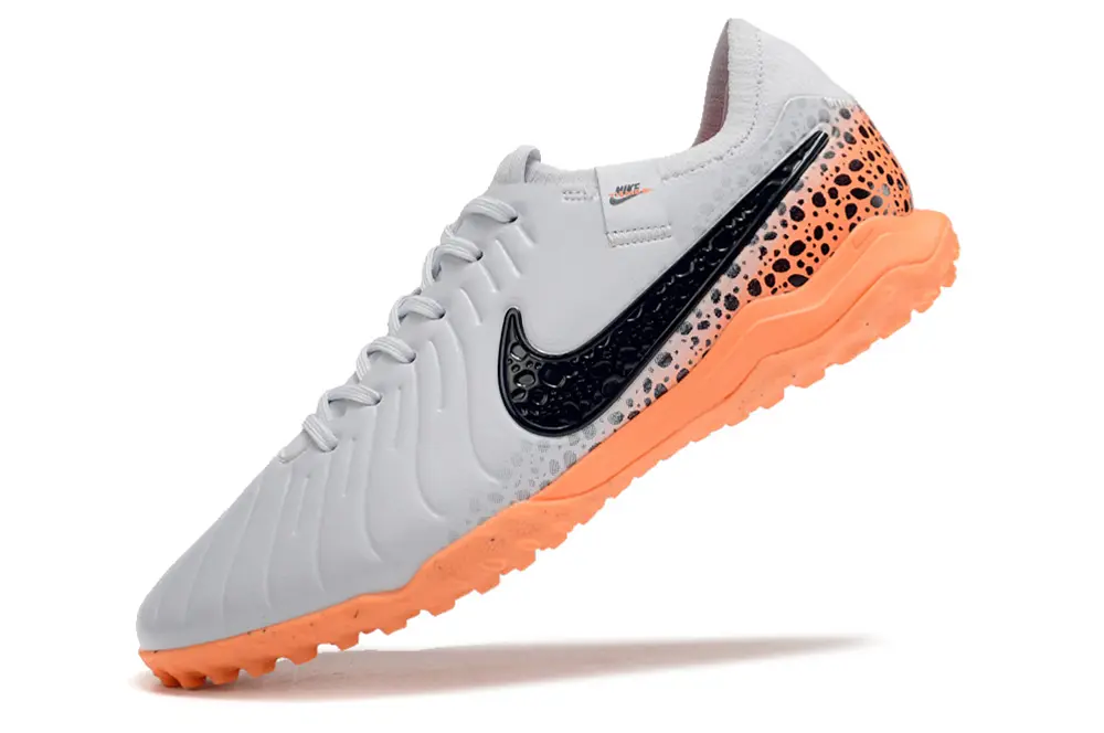 Nike Tiempo Legend 10 Pro TF - Gray/Bright Orange/Black