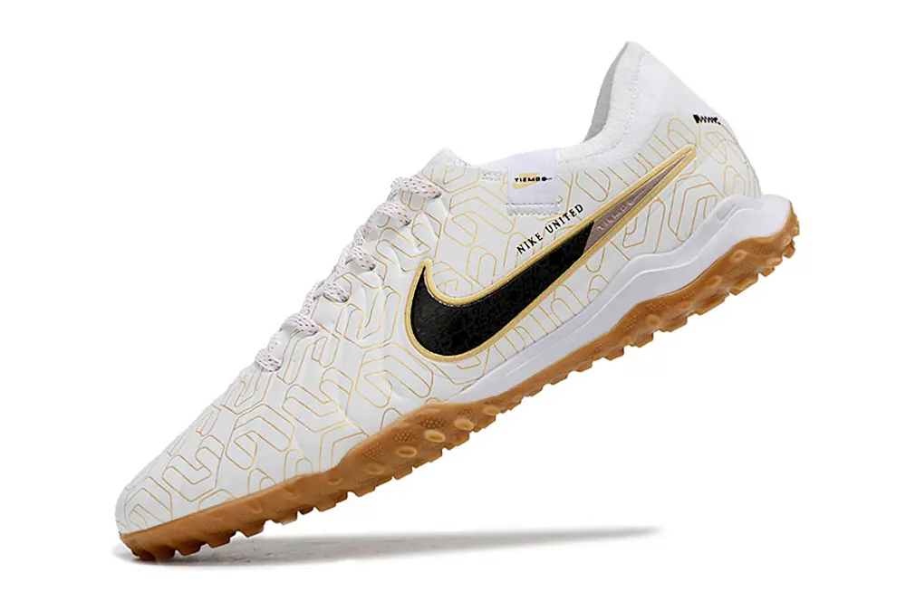 Nike Tiempo Legend 10 Pro TF - White/Golden Yellow/Black