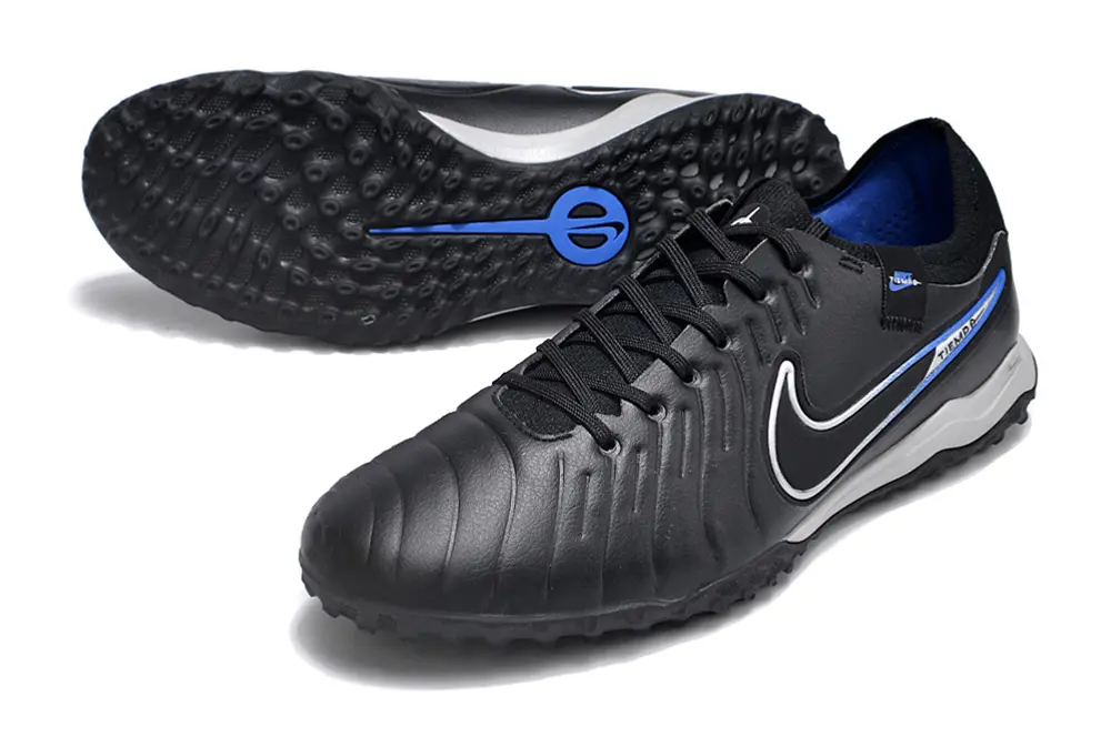 Nike Tiempo Legend 10 Pro TF - Black/Midnight Blue/White