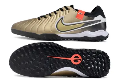 Nike Tiempo Legend 10 Pro TF - Gold/Metallic Gold/Black