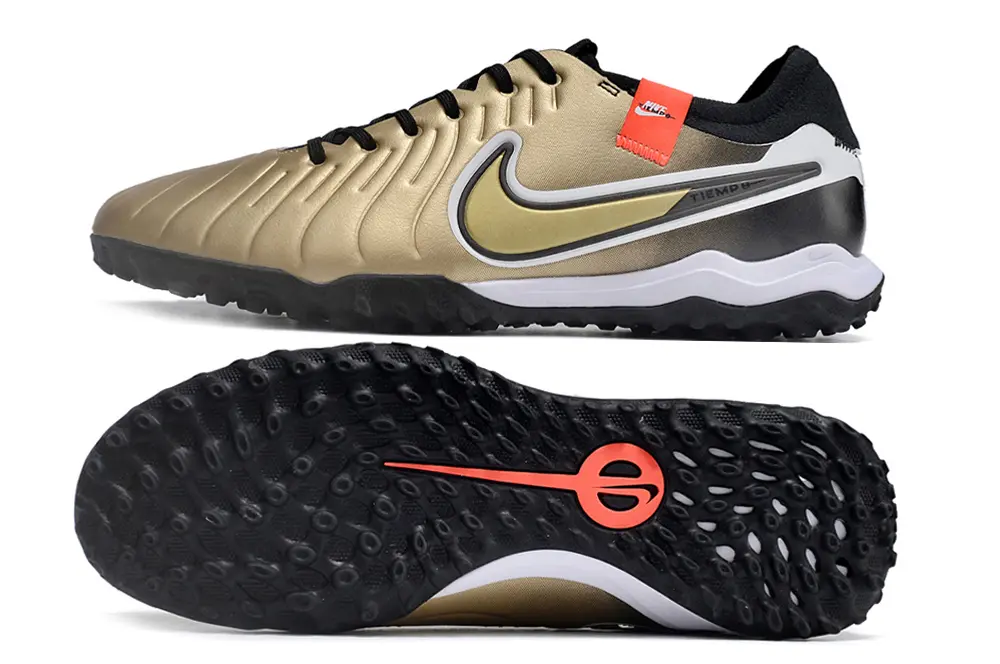 Nike Tiempo Legend 10 Pro TF - Gold/Metallic Gold/Black