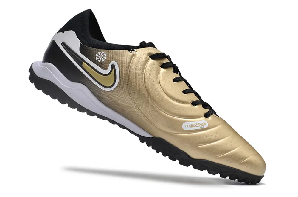 Nike Tiempo Legend 10 Pro TF - Gold/Metallic Gold/Black