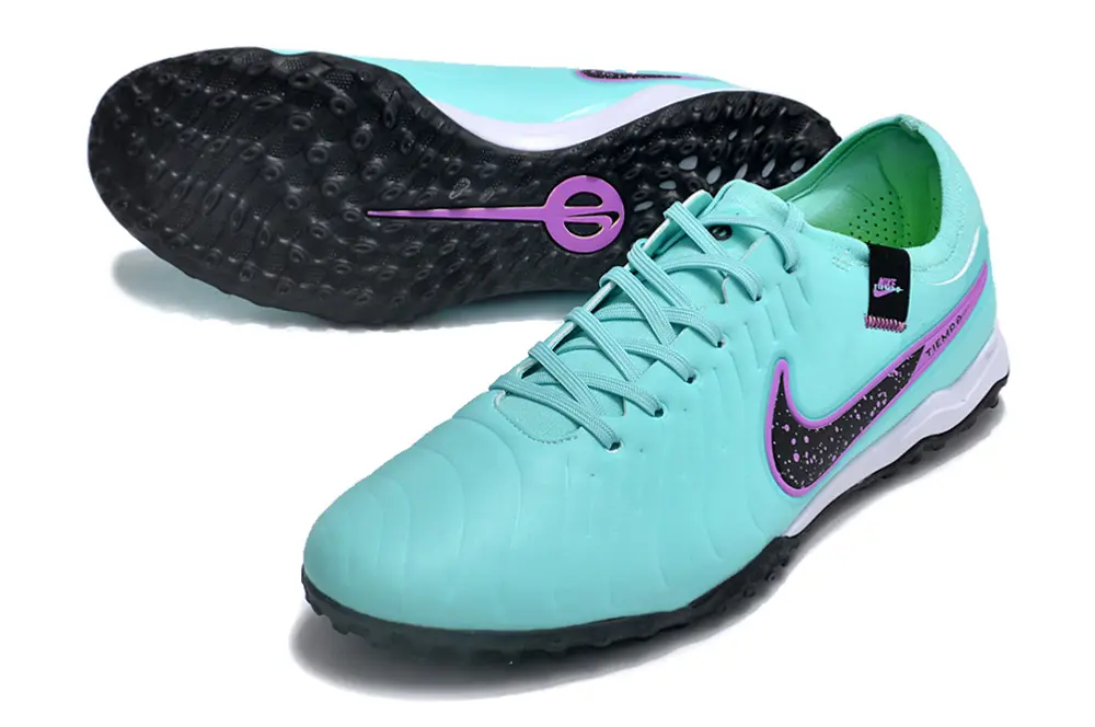 Nike Tiempo Legend 10 Pro TF - Aqua/Electric Blue/Purple Splash