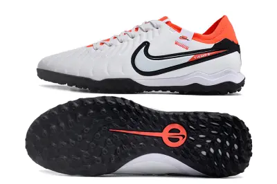 Nike Tiempo Legend 10 Pro TF - White/Bright Orange/Black