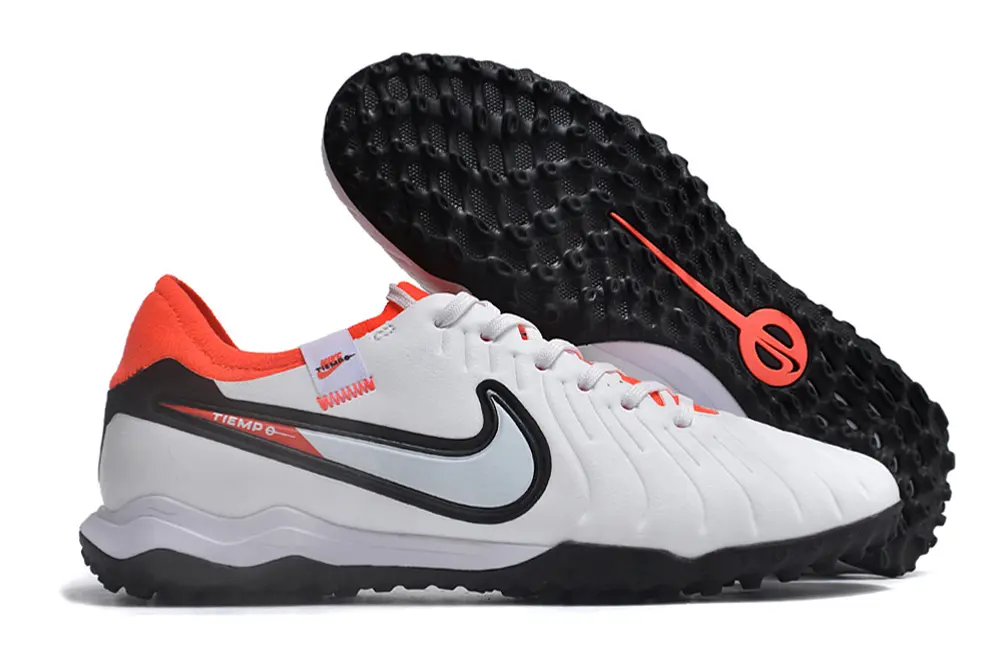 Nike Tiempo Legend 10 Pro TF - White/Bright Orange/Black