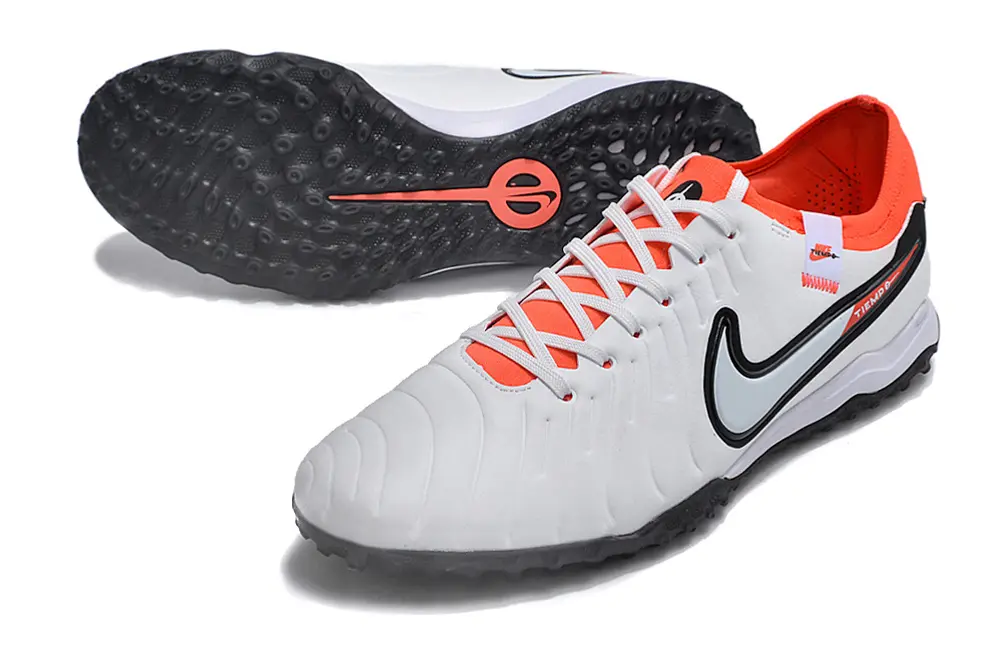 Nike Tiempo Legend 10 Pro TF - White/Bright Orange/Black
