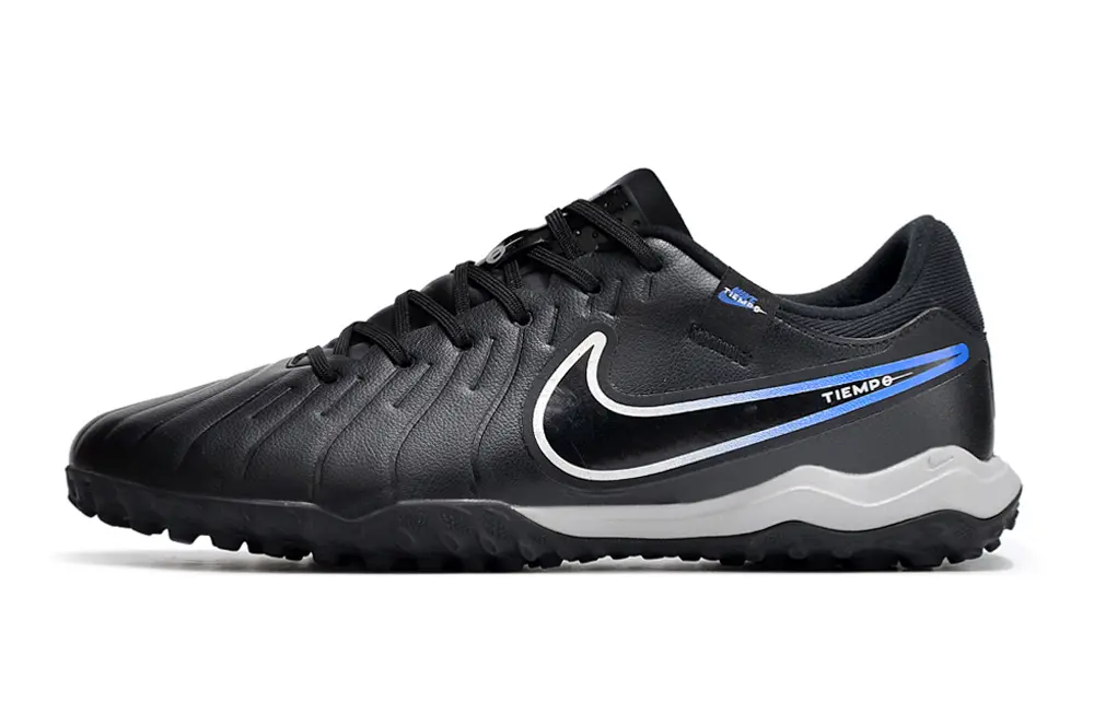 Nike Tiempo Legend 10 Academy TF - Black/Electric Blue/Silver
