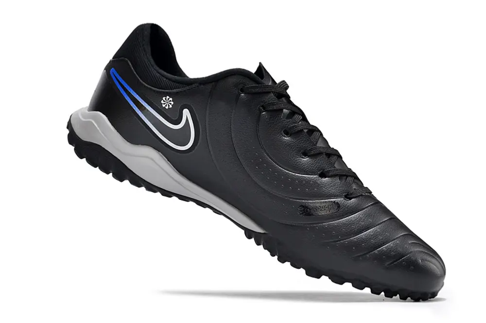 Nike Tiempo Legend 10 Academy TF - Black/Electric Blue/Silver