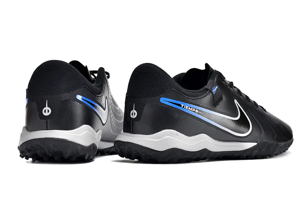 Nike Tiempo Legend 10 Academy TF - Black/Electric Blue/Silver
