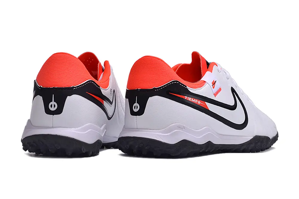 Nike Tiempo Legend 10 Academy TF - White/Flash Orange/Black