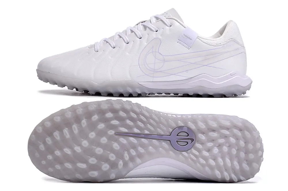 Nike Tiempo Legend 10 Academy TF - White/Soft Lavender/Light Grey
