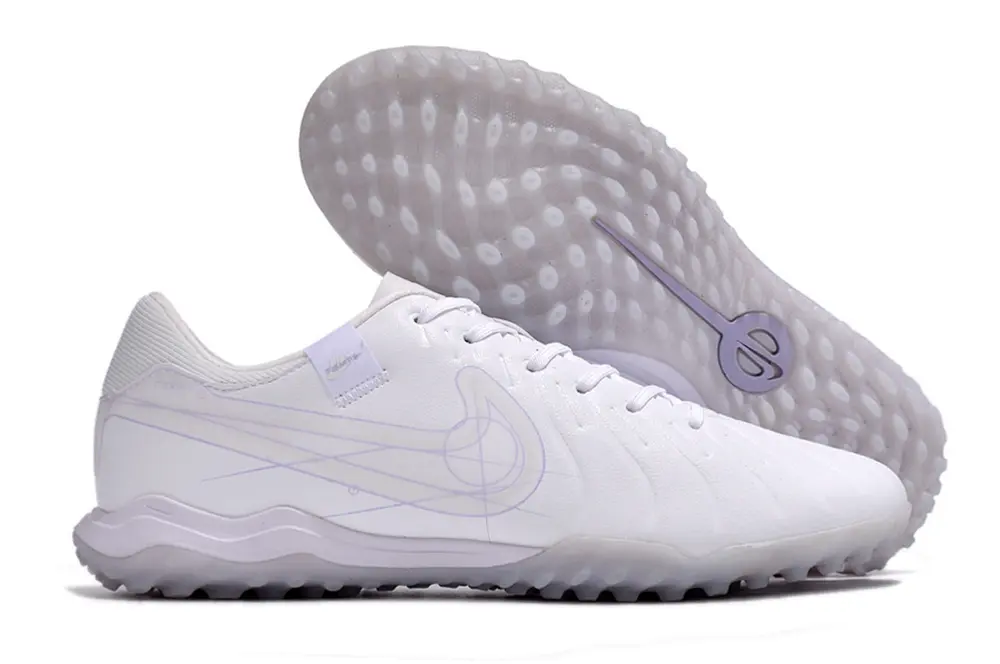 Nike Tiempo Legend 10 Academy TF - White/Soft Lavender/Light Grey