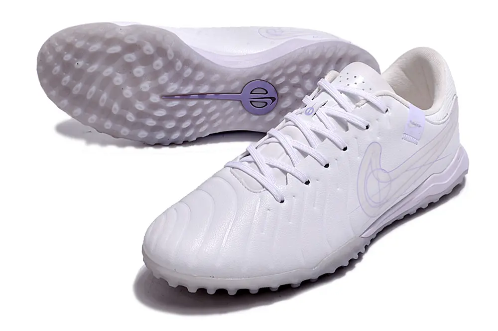 Nike Tiempo Legend 10 Academy TF - White/Soft Lavender/Light Grey