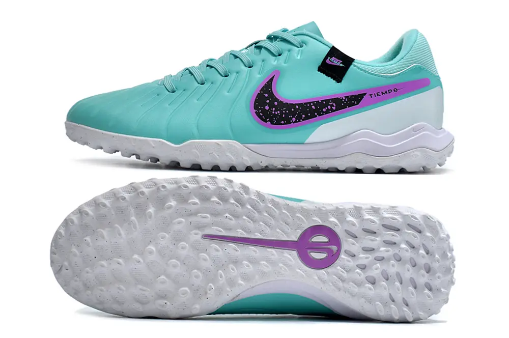 Nike Tiempo Legend 10 Academy TF - Aqua/Violet Splash/Crisp White