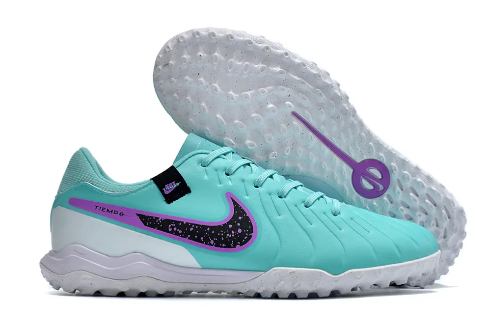 Nike Tiempo Legend 10 Academy TF - Aqua/Violet Splash/Crisp White