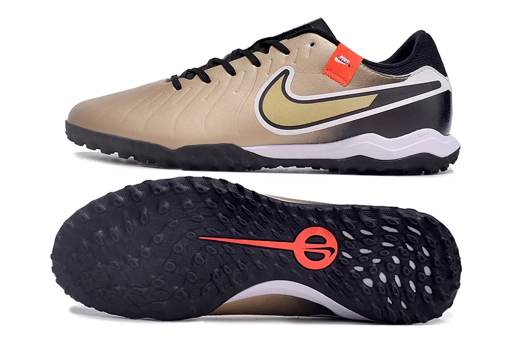 Nike Tiempo Legend 10 Academy TF - Gold/Metallic Gold/Black