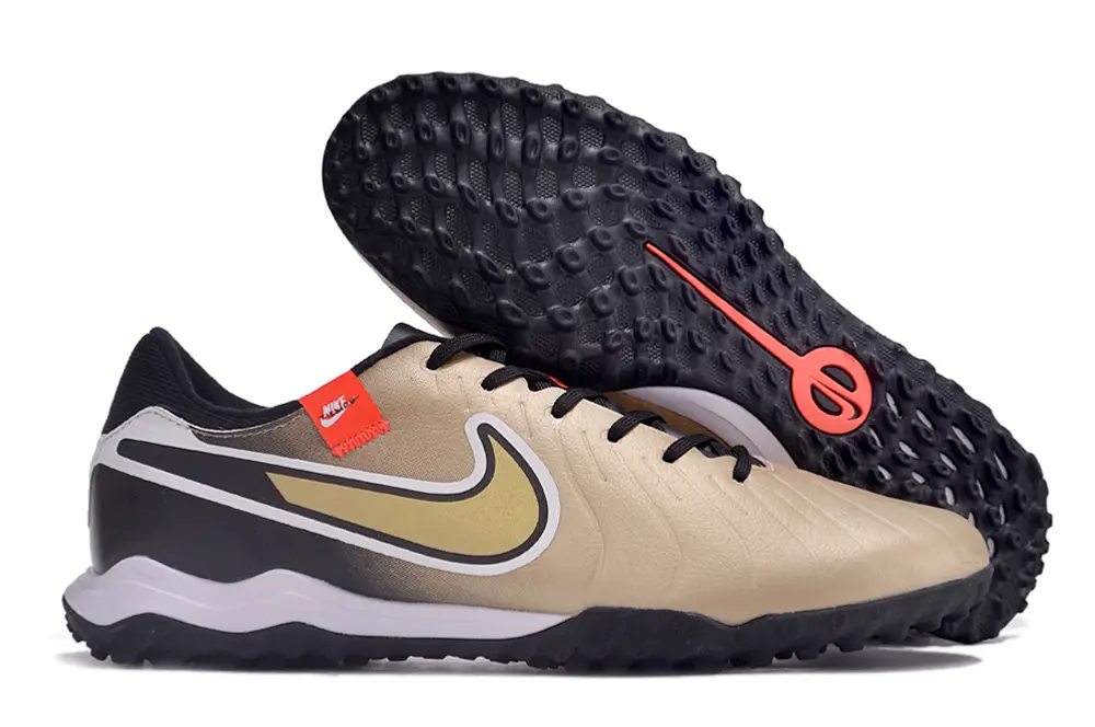Nike Tiempo Legend 10 Academy TF - Gold/Metallic Gold/Black