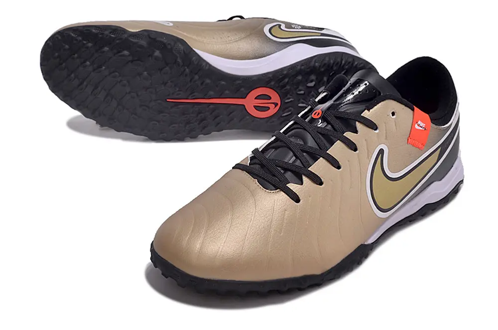 Nike Tiempo Legend 10 Academy TF - Gold/Metallic Gold/Black