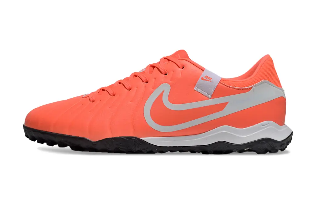 Nike Tiempo Legend 10 Academy TF - Coral/Electric Coral/Sleek Gray