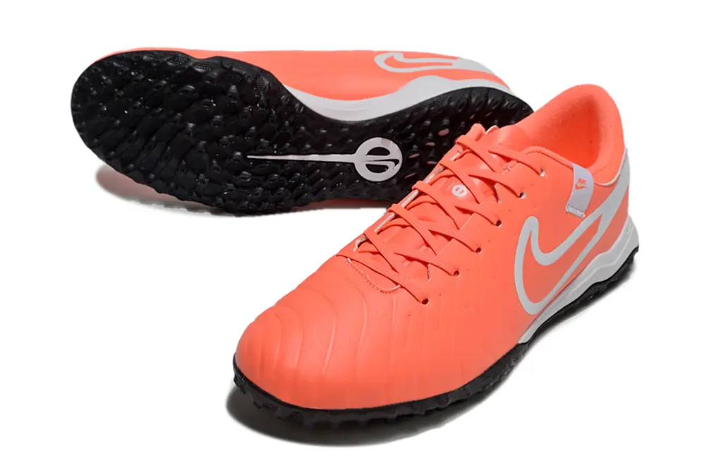 Nike Tiempo Legend 10 Academy TF - Coral/Electric Coral/Sleek Gray
