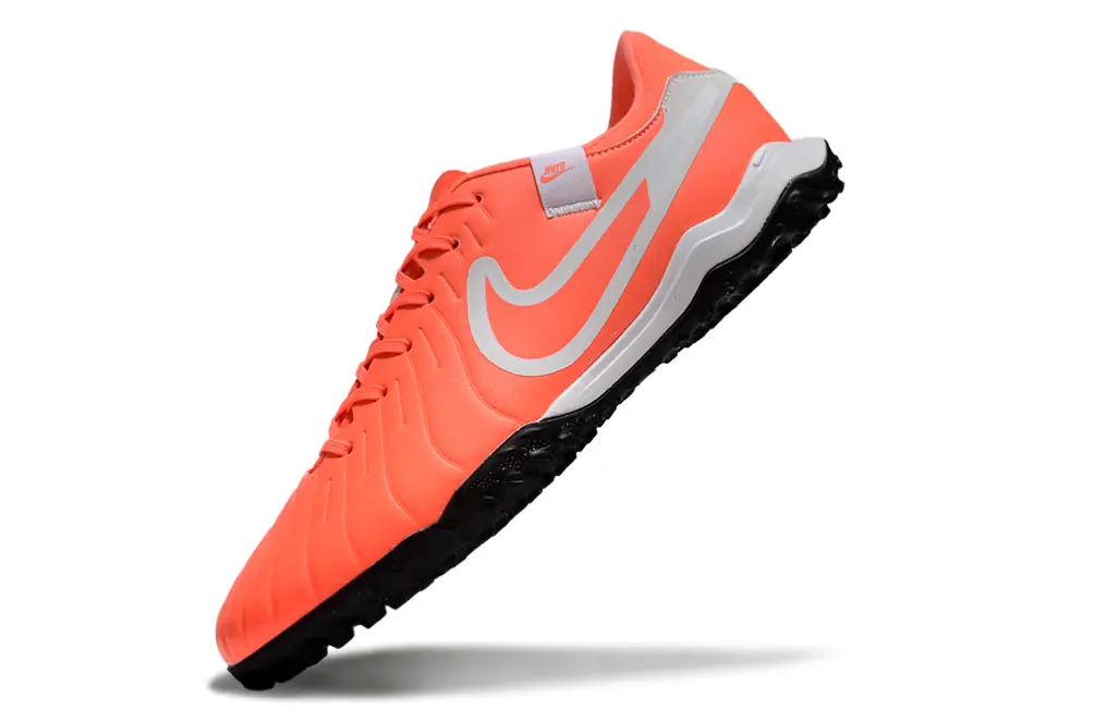 Nike Tiempo Legend 10 Academy TF - Coral/Electric Coral/Sleek Gray