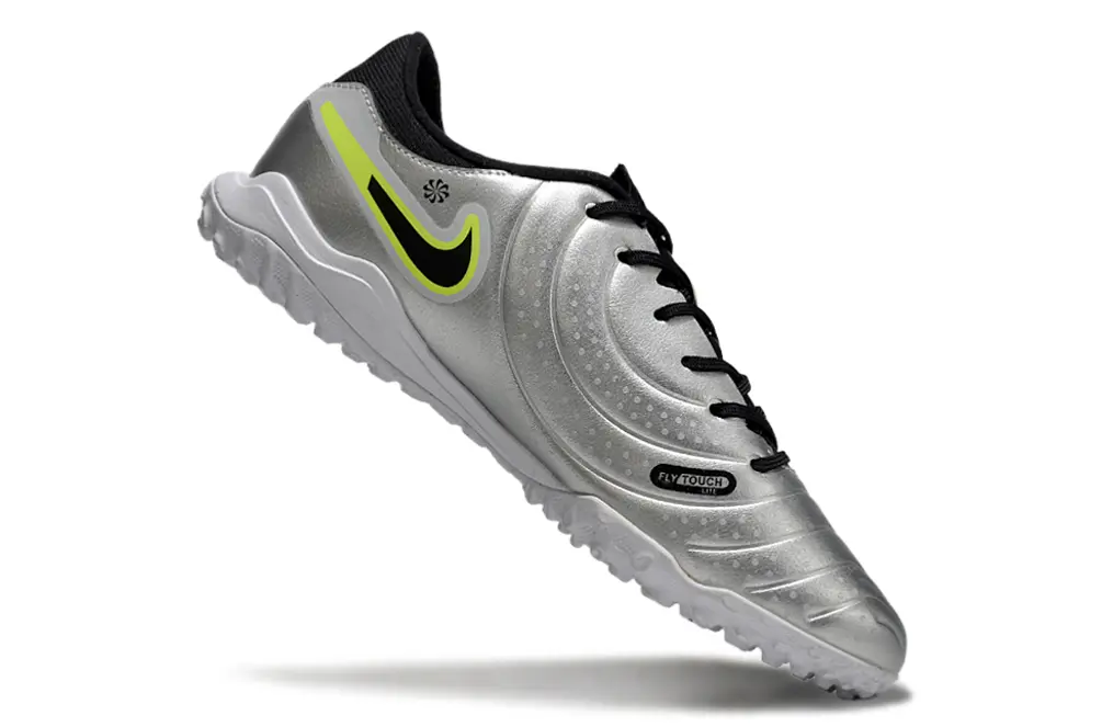 Nike Tiempo Legend 10 Academy TF - Silver/Lime Green/Black
