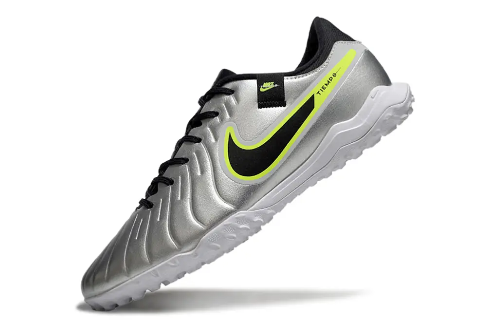 Nike Tiempo Legend 10 Academy TF - Silver/Lime Green/Black