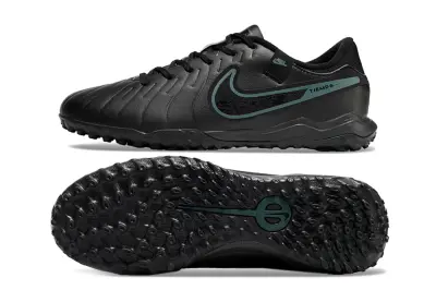 Nike Tiempo Legend 10 Academy TF - Black/Dark Charcoal/Teal Green
