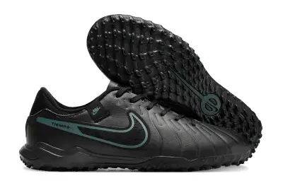 Nike Tiempo Legend 10 Academy TF - Black/Dark Charcoal/Teal Green