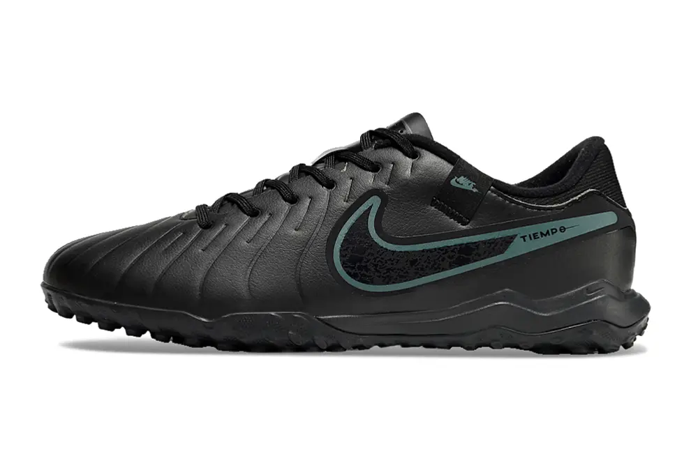 Nike Tiempo Legend 10 Academy TF - Black/Dark Charcoal/Teal Green