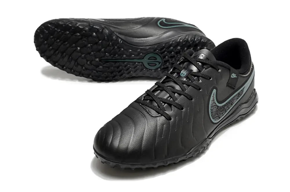 Nike Tiempo Legend 10 Academy TF - Black/Dark Charcoal/Teal Green