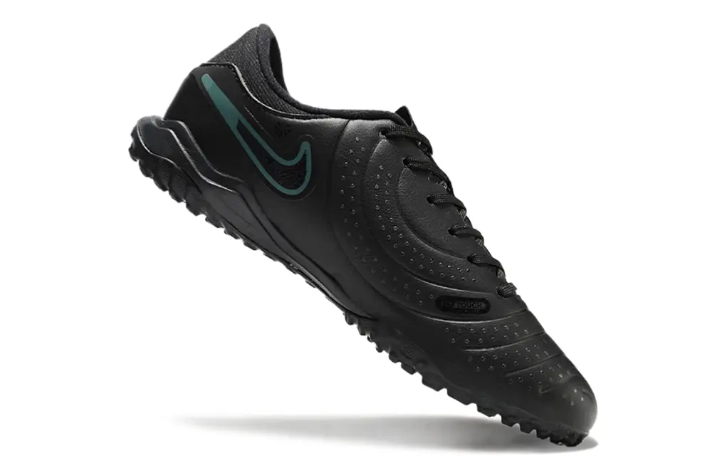 Nike Tiempo Legend 10 Academy TF - Black/Dark Charcoal/Teal Green
