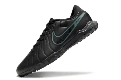 Nike Tiempo Legend 10 Academy TF - Black/Dark Charcoal/Teal Green