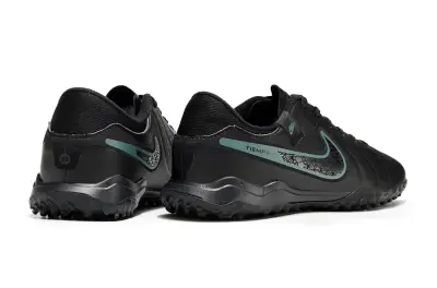 Nike Tiempo Legend 10 Academy TF - Black/Dark Charcoal/Teal Green