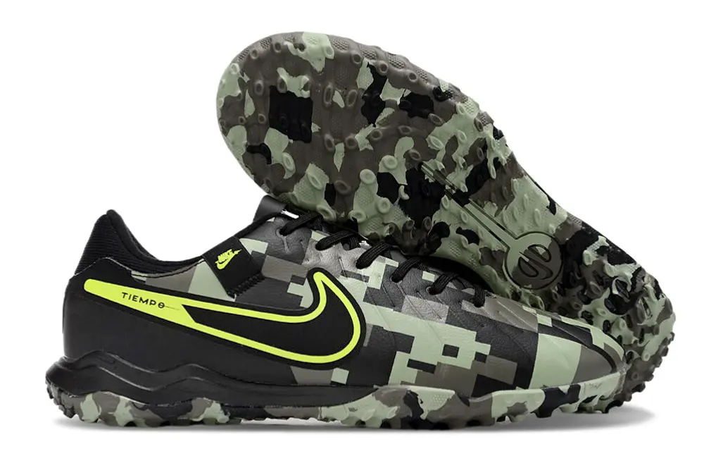 Nike Tiempo Legend 10 Academy TF - Green/Camo Green/Black