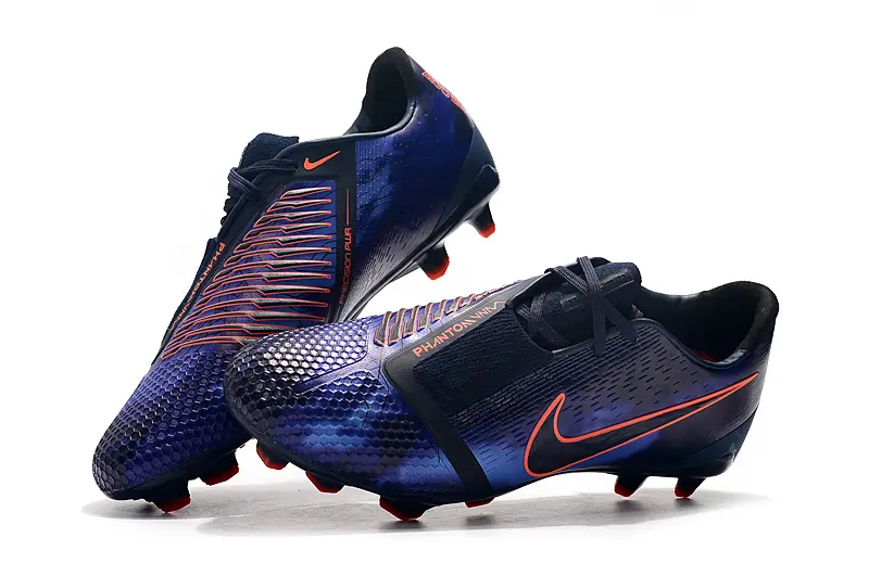 Nike Phantom Venom Elite FG - Navy/Midnight Blue/Crimson Red