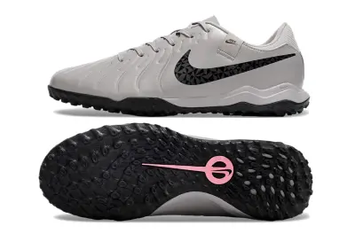 Nike Tiempo Legend 10 Academy TF - Gray/Black/Light Pink