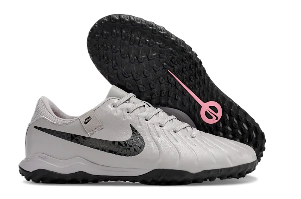 Nike Tiempo Legend 10 Academy TF - Gray/Black/Light Pink
