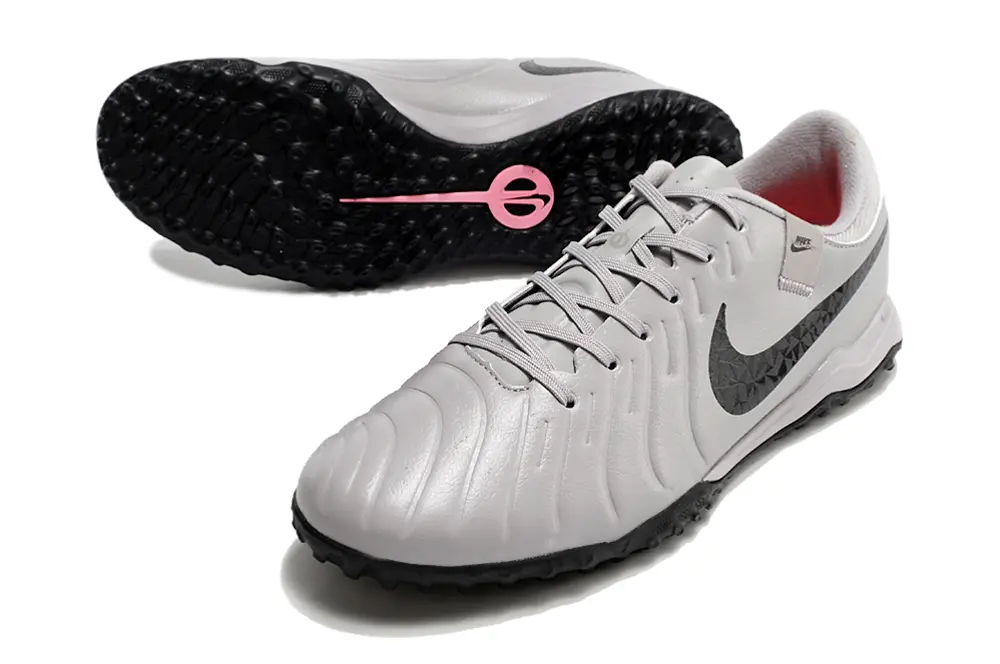 Nike Tiempo Legend 10 Academy TF - Gray/Black/Light Pink