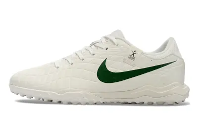 Nike Tiempo Legend 10 Academy TF - White/Forest Green/Light Grey