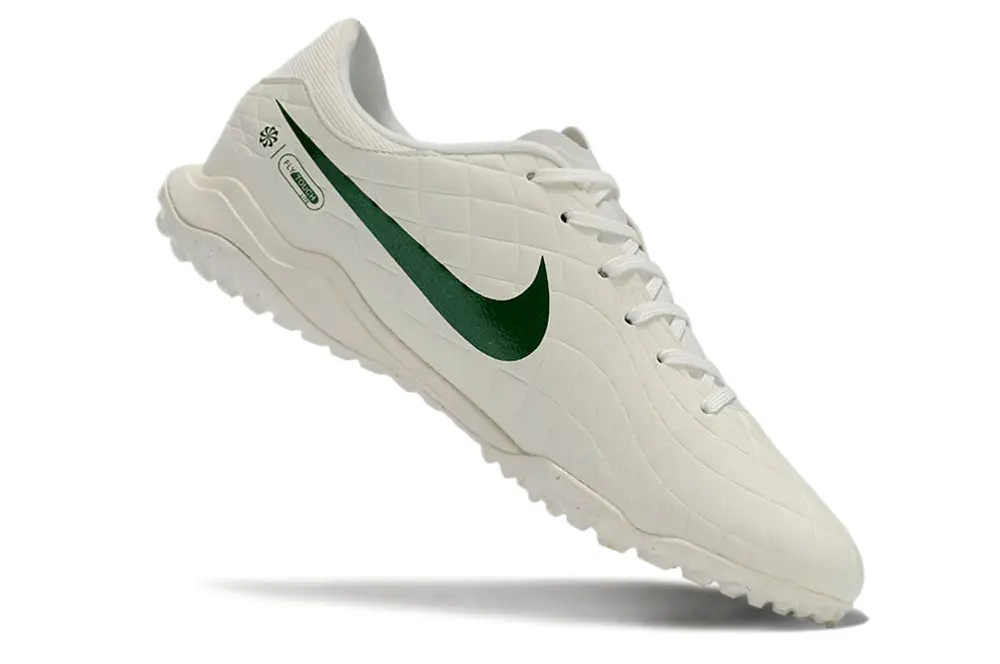 Nike Tiempo Legend 10 Academy TF - White/Forest Green/Light Grey