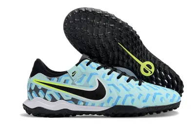 Nike Tiempo Legend 10 Academy TF - Blue/Sky Blue/Electric Yellow