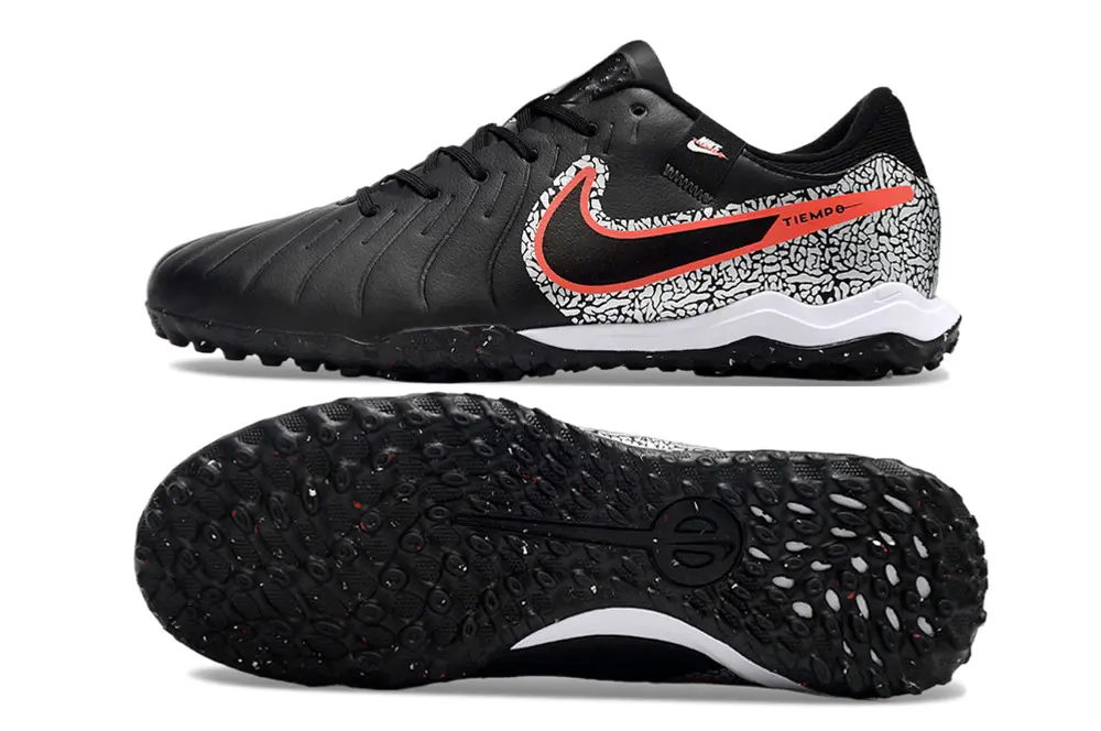 Nike Tiempo Legend 10 Academy TF - Black/Bright Red/White