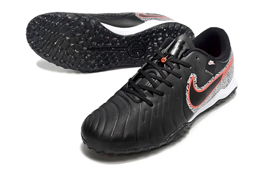 Nike Tiempo Legend 10 Academy TF - Black/Bright Red/White