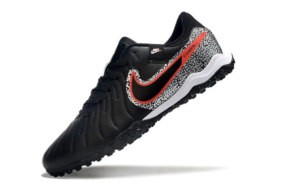 Nike Tiempo Legend 10 Academy TF - Black/Bright Red/White