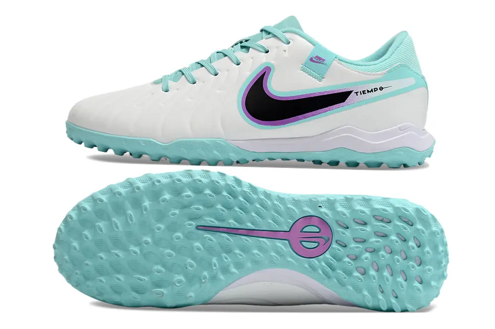 Nike Tiempo Legend 10 Academy TF - White/Aqua Mist/Black